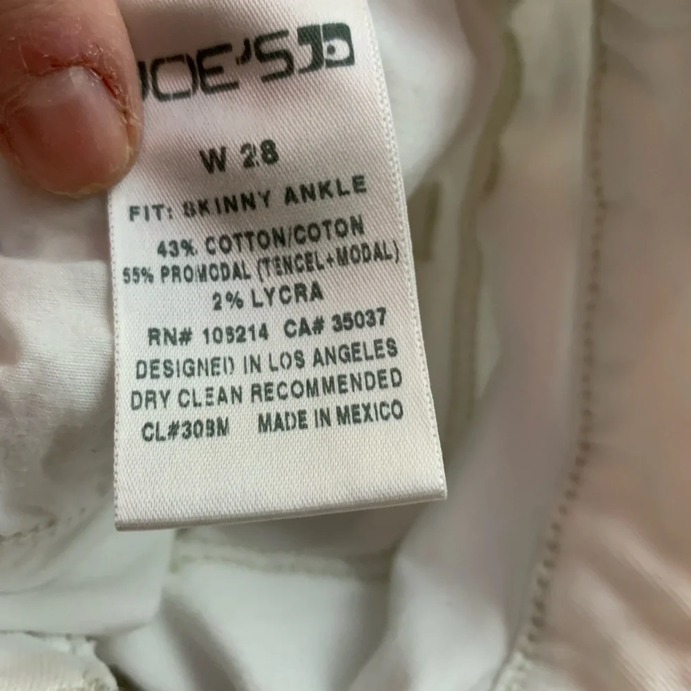 Joes jeans white skinny ankle - Picture 4 of 8
